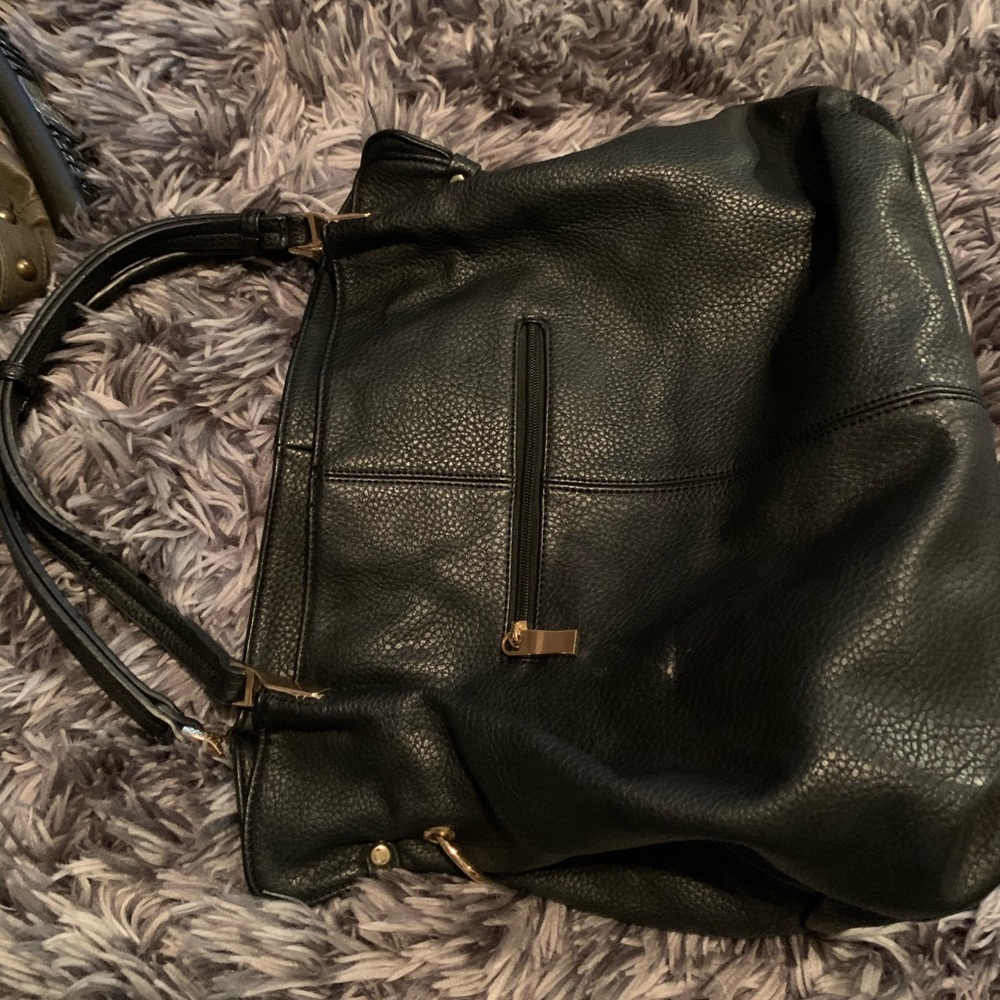 Large Black Purse